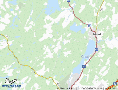 Carte MICHELIN Bredared - ViaMichelin