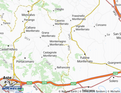 Mapa MICHELIN Viarigi - ViaMichelin
