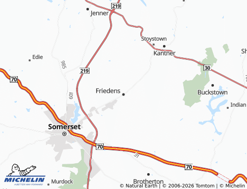 Mappa MICHELIN Friedens - ViaMichelin