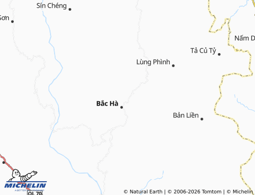 Mapa MICHELIN Tà Chải - ViaMichelin