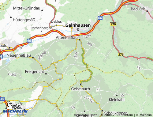 MICHELIN Großenhausen map - ViaMichelin
