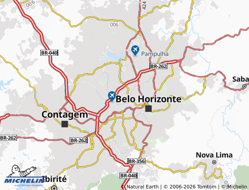Mapa MICHELIN Alto Caiçaras - ViaMichelin