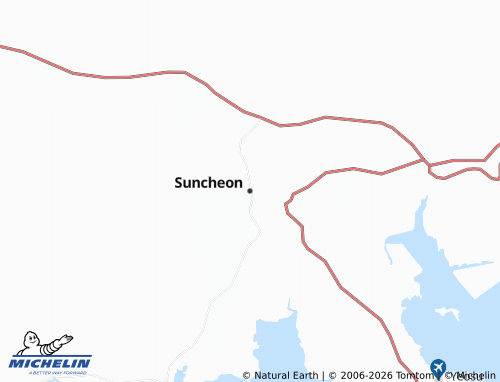 MICHELIN Suncheon map - ViaMichelin
