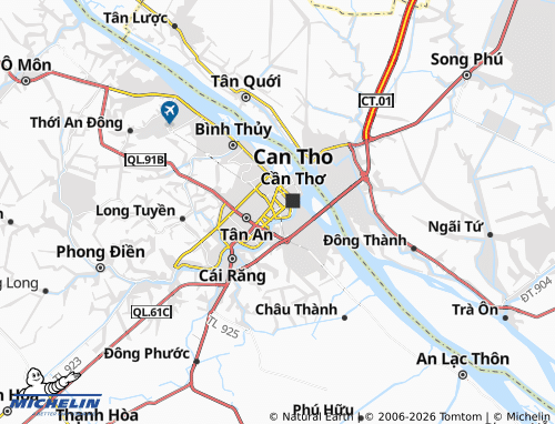 Mappa MICHELIN An Phú - ViaMichelin