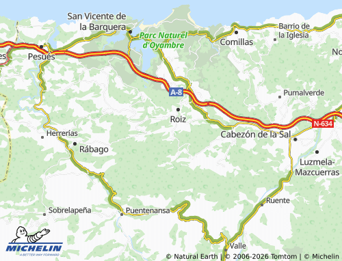 Kaart MICHELIN La Vega - ViaMichelin