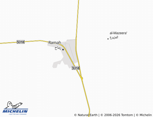 Carte MICHELIN al-Nakheel - ViaMichelin