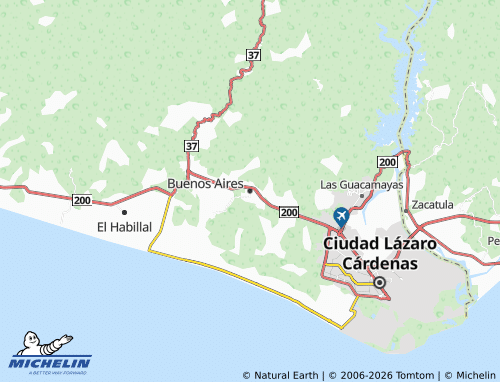 MICHELIN Buenos Aires map - ViaMichelin