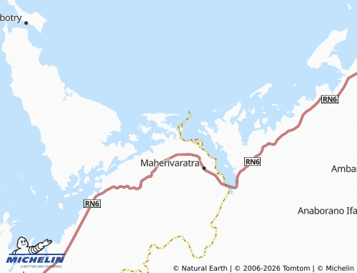 Mappa MICHELIN Antanamazava - ViaMichelin