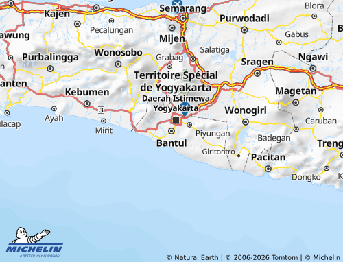 Mapa MICHELIN Bantul - ViaMichelin