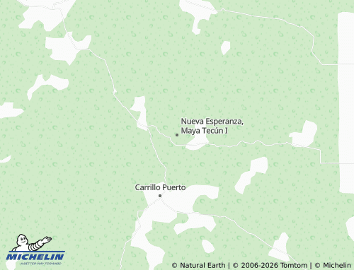 MICHELIN Nueva Esperanza, Maya Tecún I map - ViaMichelin