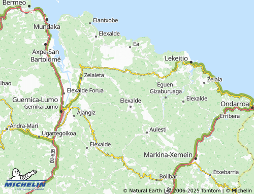 MICHELIN Intxaurraga map - ViaMichelin