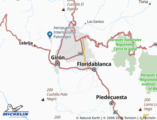 MICHELIN Los Robles map - ViaMichelin