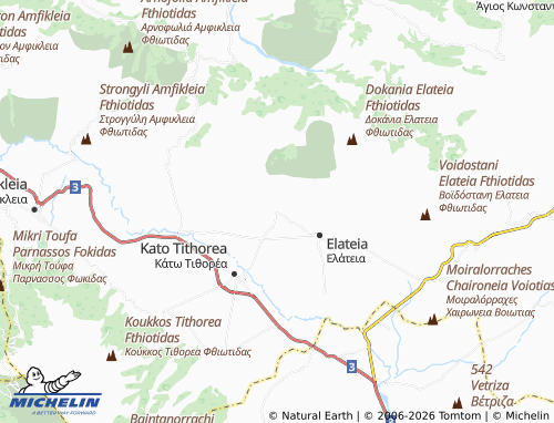 Carte MICHELIN Panagitsa - ViaMichelin