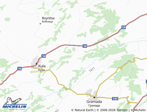 MICHELIN Chichil map - ViaMichelin