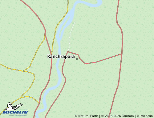 MICHELIN Kanchrapara map - ViaMichelin