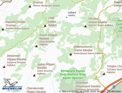 Carte MICHELIN Platamonas - ViaMichelin
