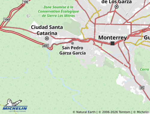 Mappa MICHELIN Lomas del Rosario - ViaMichelin