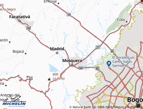 Carte MICHELIN Sietetrojes - ViaMichelin