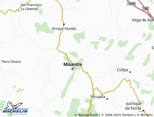 Mapa MICHELIN Colonia Plan de La Vieja - ViaMichelin