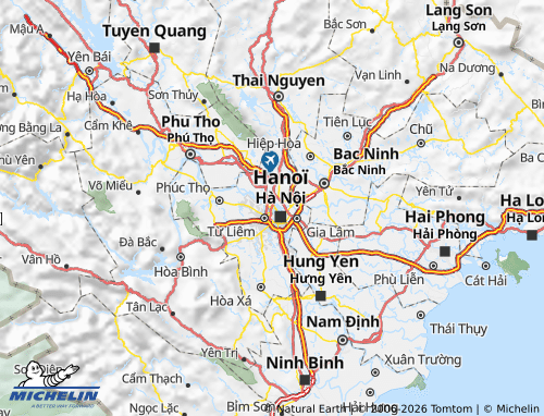 Mapa MICHELIN Tây Hồ - ViaMichelin