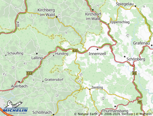 MICHELIN Schöfweg map - ViaMichelin