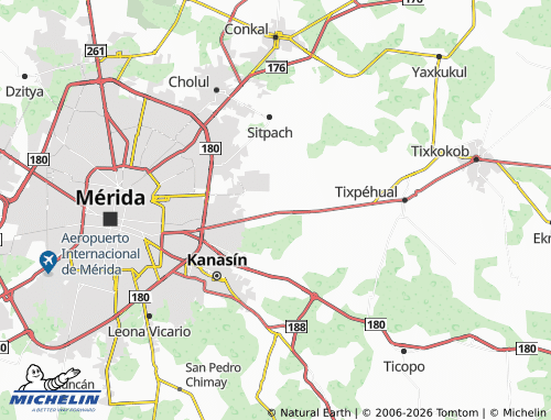 Mapa MICHELIN Techoh - ViaMichelin