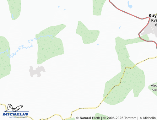 MICHELIN-Landkarte Kipchak - ViaMichelin