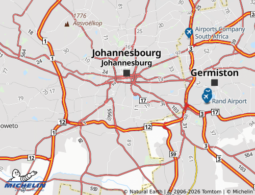 Mapa MICHELIN Springfield - ViaMichelin