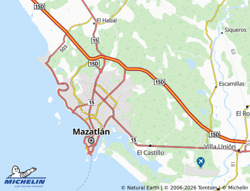 Mappa MICHELIN Miguel Hidalgo y Costilla - ViaMichelin