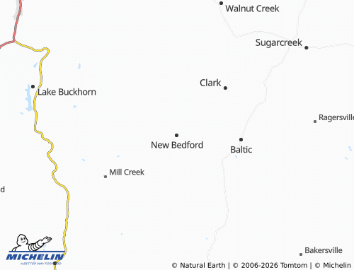 Mappa MICHELIN New Bedford - ViaMichelin
