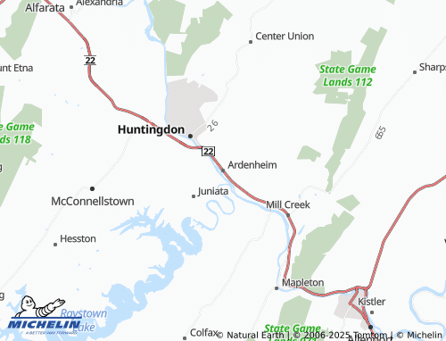 MICHELIN Ardenheim map - ViaMichelin