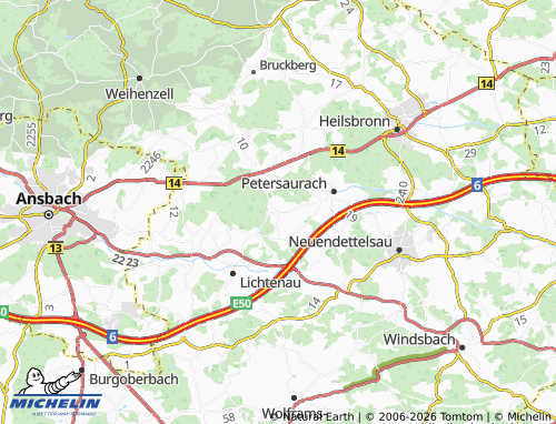 Mapa MICHELIN Langenloh - ViaMichelin