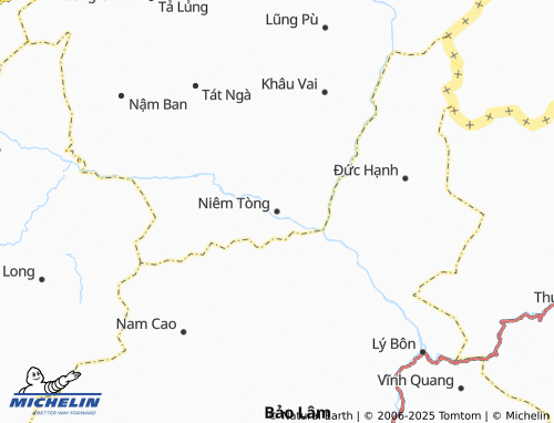 MICHELIN Niêm Tòng map - ViaMichelin