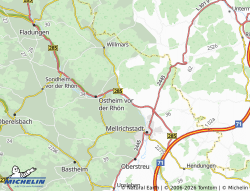 MICHELIN Stockheim map - ViaMichelin