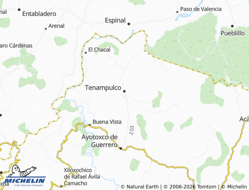 Mappa MICHELIN Centro - ViaMichelin