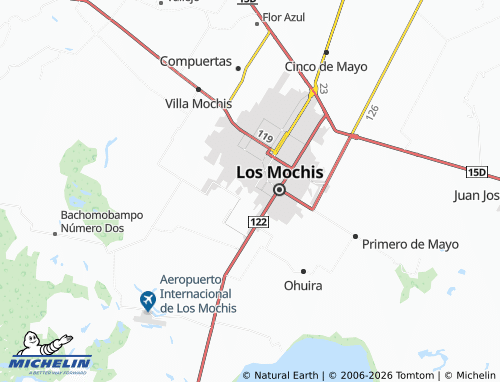 Mappa MICHELIN Las Huertas II - ViaMichelin