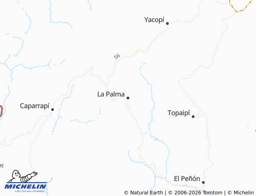 Mappa MICHELIN La Palma - ViaMichelin