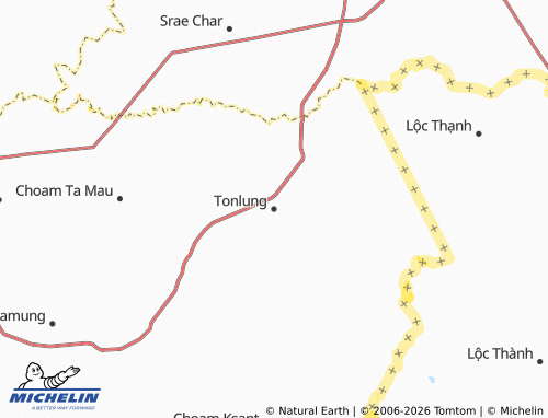 Mapa MICHELIN Tonlung - ViaMichelin