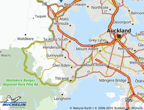 Mapa MICHELIN Glendene - ViaMichelin