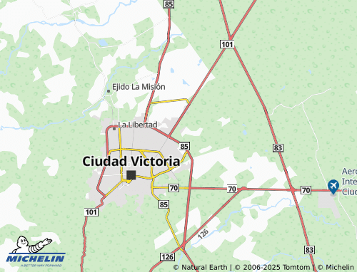 MICHELIN Parque de La Salud map - ViaMichelin