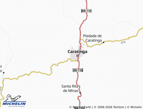 Mapa MICHELIN Esperança - ViaMichelin