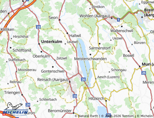 Mapa MICHELIN Birrwil - ViaMichelin