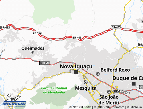 Mapa MICHELIN São Benedito - ViaMichelin