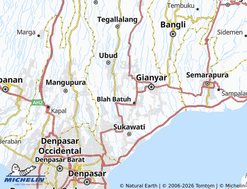 MICHELIN-Landkarte Kemenuh - ViaMichelin