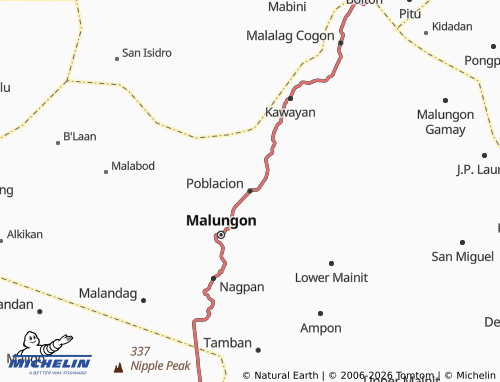 Mappa MICHELIN Poblacion - ViaMichelin