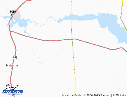 MICHELIN Jan Dutse map - ViaMichelin