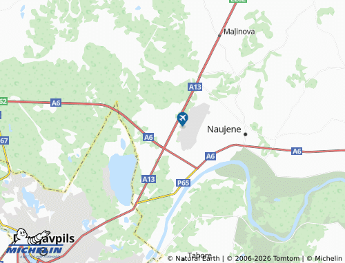 Mapa MICHELIN Lociki - ViaMichelin