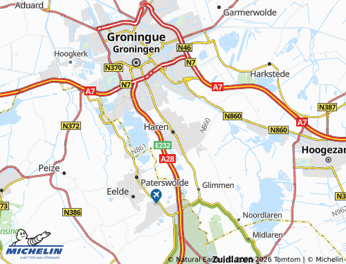 MICHELIN Haren map - ViaMichelin