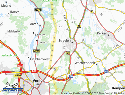 Mapa MICHELIN Westerbroek - ViaMichelin