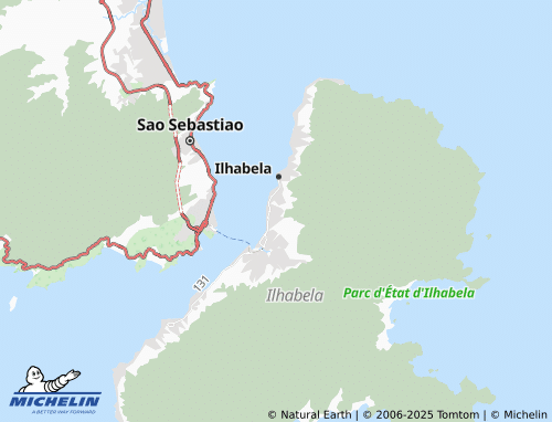 MICHELIN Itaquanduba map - ViaMichelin